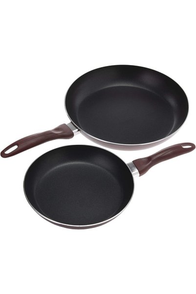 Generic Non Stick Frying Pan, Twin Pack, Non-Stick Fry Pan Set. Non-Stick Coo...
