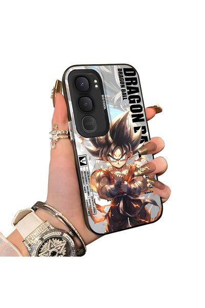 Hontinga Vivo Y31 5G-Compatible Silicone Hard-Edge Back Case with Dragon Ball...
