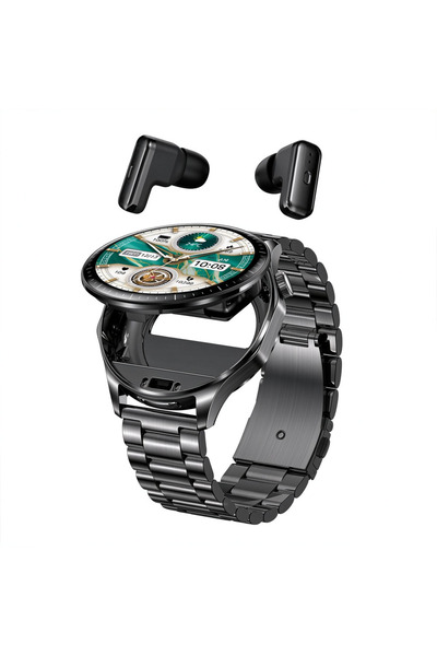 RollsTimi Bluetooth headset all-in-one smart watch business metal steel band ...