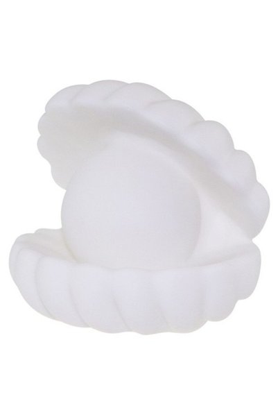 DAMUR Lampa de veghe, DAMUR, model „Scoică cu perlă”, lumină caldă, 6 x 5 cm,...