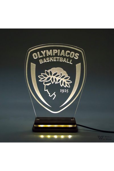 Generic Brand Φωτιστικό LED "ΟΛΥΜΠΙΑΚΟΣ ΜΠΑΣΚΕΤ" W00905 Πολύχρωμο