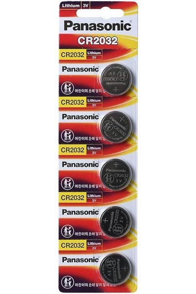 Generic BATTERIES CR2032 LITHIUM BATTERY, 3V, COIN CELL (5 pieces)