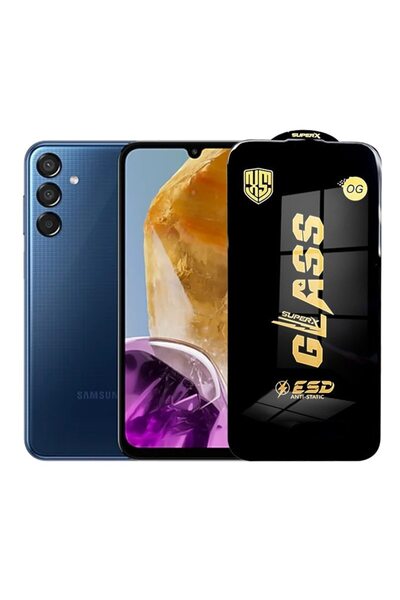 DAMUR Screen Protector for Samsung Galaxy M15, Innovation, ESD Tempered Glass...