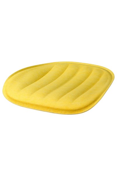 IKEA PYNTEN Seat pad - yellow 41x43 cm