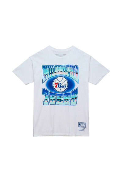 Mitchell & Ness NBA STATESIDE ΜΠΛΟΥΖΑΚΙ ΜΕΣΑΙΟΥ ΜΗΝΑΣ ΠΑΣΤΕΛ - PHILADELPHIA 7...