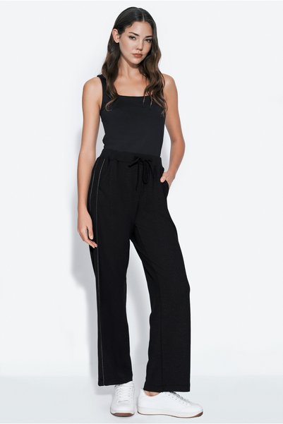 Naramaxx Striped Detail Drawstring Waist Pants