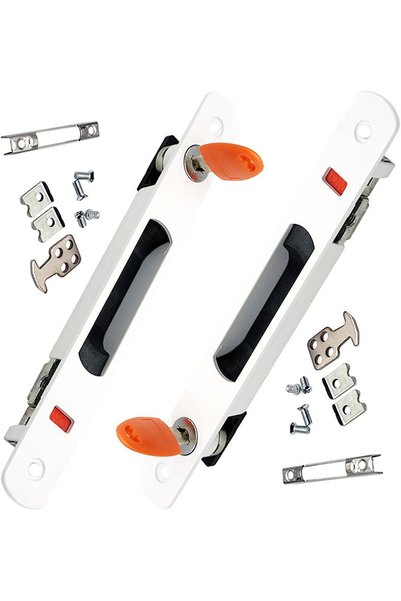 Generic Patio Door Handle Set,2Pack Sliding Glass Door Handle Set, Sliding Do...