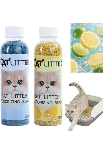 Generic 2PCS 250ML Cat Litter Deodorizer, Plant-Based Odour Eliminator, Long-...