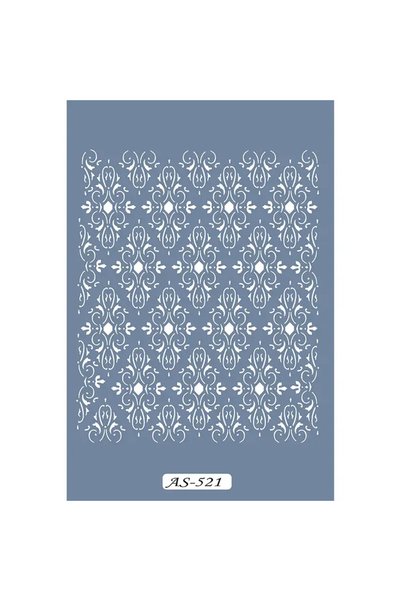 Cadence Boya AS521 Flower Pattern A4 Stencil