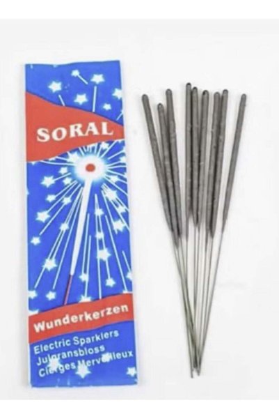 Soral مجموعة شموع نايت ستار برايت - 10 قطع