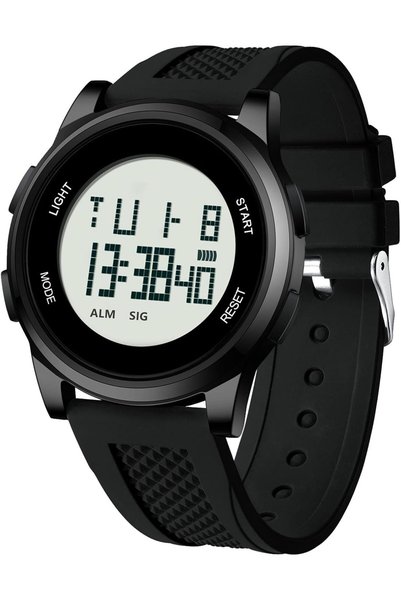 Generic Ultra-Thin Minimalist Sports Digital Watch for Men and Women, Unisex ...