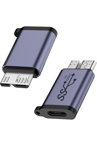 Generic High-Speed USB C Female to Micro B Male Adapter,10Gbps Data Transfer ...