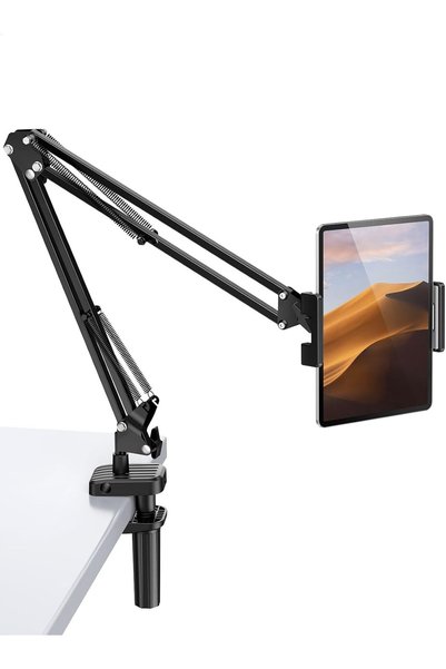 Generic iPad Stand Mount Holder for Bed Adjustable Tablet Arm Mount for Desk