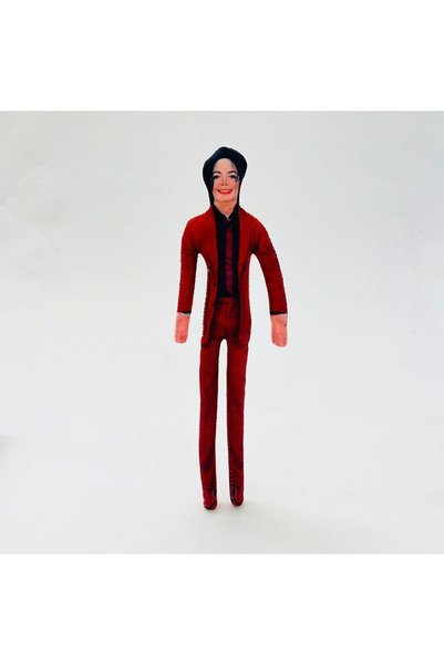 Choice دمية مايكل القابلة للثني من القطيفة بإطار سلكي مرن قابلة للتشكيل MJ دم...
