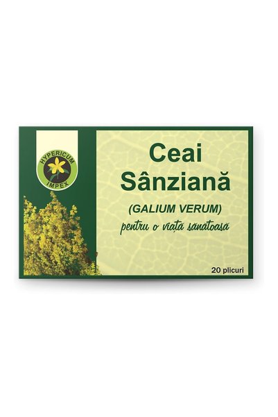 HYPERICUM Ceai Sanziana doze Hypericum, supliment alimentar din sanziene (Gal...