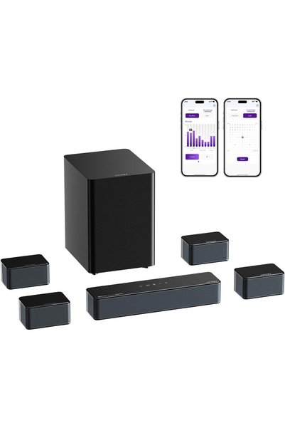 Generic 7.1 Soundbar with Dolby Atmos, 500W Home Theater Surround System, 4 W...