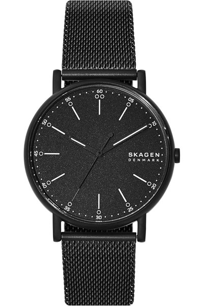 Generic Signatur Watch for men, Quartz Movement with Stainless steel Leather ...