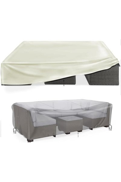 GENERAL Heavy Duty Oxford Cloth Furniture Cover Waterproof and Dustproof Uv P...