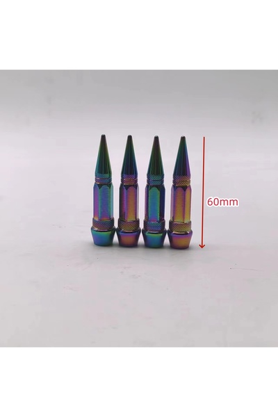 Choice 4pcs 60mm 4pcs Aluminum Or Plastic Car Motorcycle Bike Truck Wheel Tir...