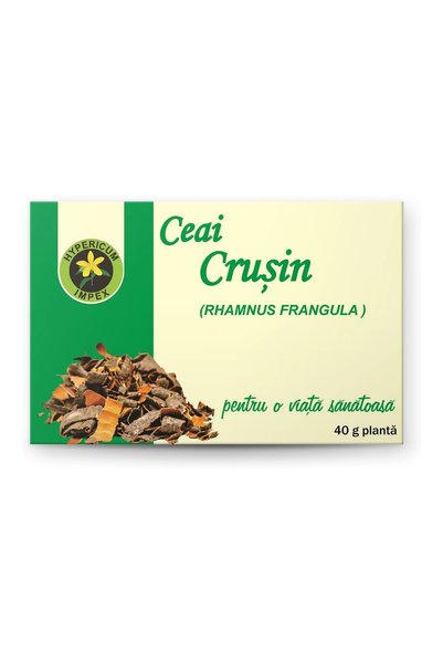 HYPERICUM Ceai Crusin Hypericum, supliment alimentar din scoarta de crusin, vrac