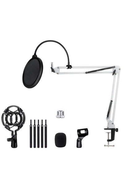 XIUWOO Large Microphone Boom Arm Mic Stand(without Microphone)