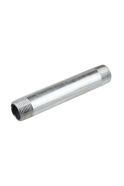 EVOSANITARY Prelungire/ștuț țeavă zincată filetată fe-fe, 1"x150 mm