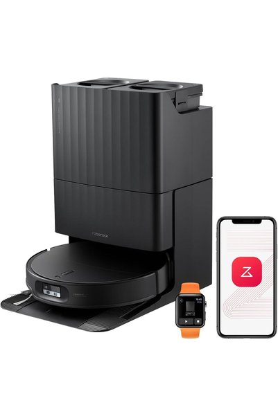 Generic مكنسة كهربائية روبوتية Qrevo Edge 2، قوة شفط 25,000 باسكال، 176 ℉   م...