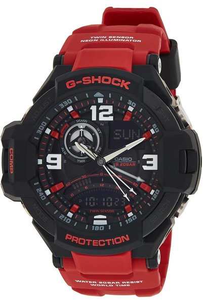 Generic Men's Dial Silicone Band Watch