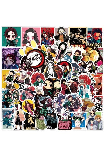 Generic Demon Anime Slayer Stickers Manga Character Decals for Kid Teen Adult...