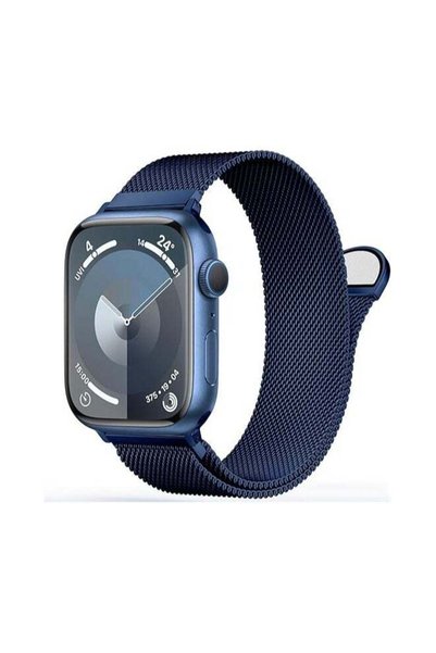 HablTech حزام ميلانيزي متوافق مع ساعات آبل، مقاسات 38 مم، 40 مم، 41 مم، 42 مم...