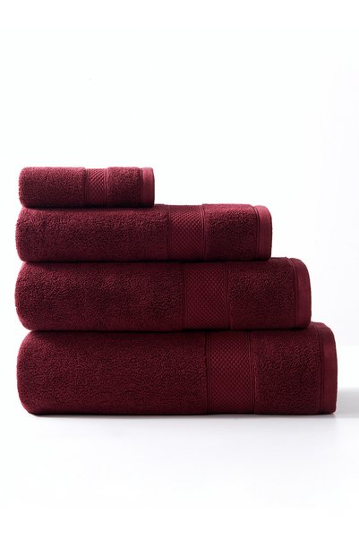 Karo Prosop, Leo, visiniu, 50 x 90 cm, frotir, 650 g/m²