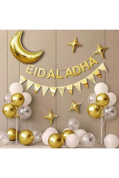 Generic Eid decorations Eid al-Adha decorations balloons set of 35 pieces con...