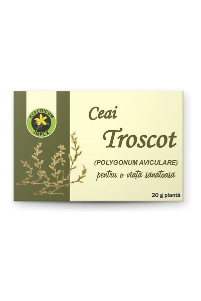 HYPERICUM Ceai Troscot Hypericum, supliment alimentar din parti aeriene de tr...
