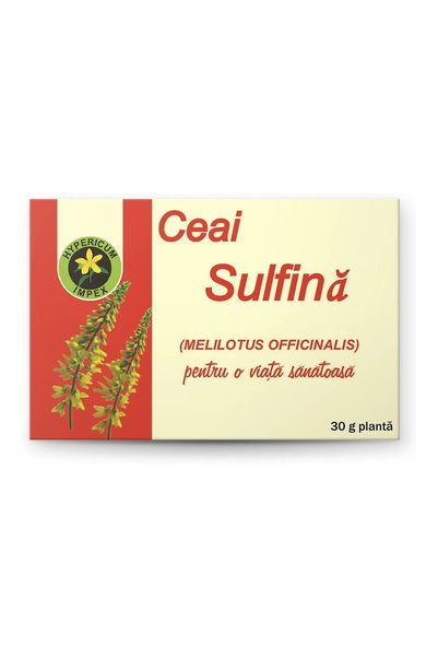 HYPERICUM Ceai Sulfina Hypericum, supliment alimentar din sulfina (Melilotus ...