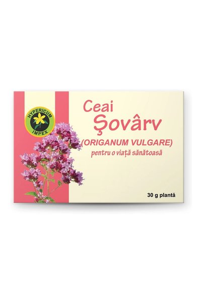 HYPERICUM Ceai Sovarv Hypericum, supliment alimentar cu sovarv (Origanum vulg...