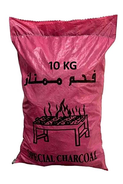 GO2CAMPS 10 كجم - فحم طبيعي من خشب المومتاز/فحم خشبي للشواء