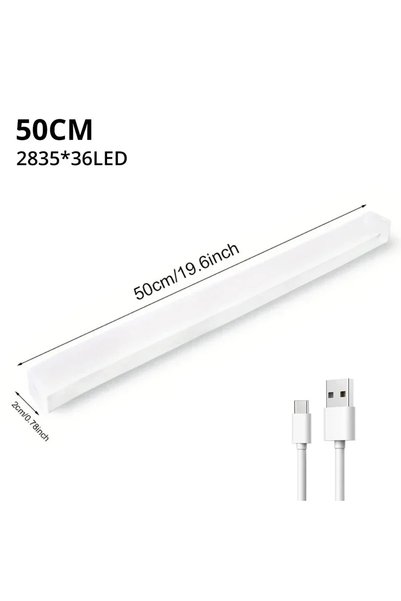 Choice 50cm-36LED Warm White Motion Sensor Light Wireless LED Night Light USB...
