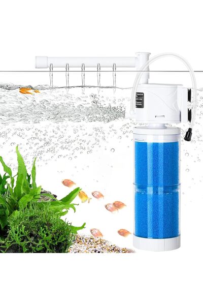 Generic Fish Tank Filter, Aquarium Internal Filter, 15W Silent Biochemical Sp...
