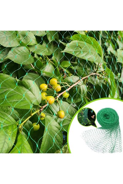 Generic شبكة حماية للحدائق، شبكة مضادة للطيور 5×20 متر، شبكة نايلون متينة لنم...