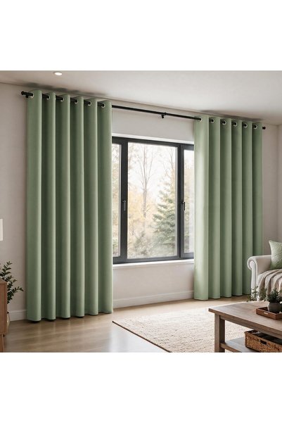 Generic 96 Inch Long Curtains 1 Panel for Sliding Glass Doors, Blackout Extra...