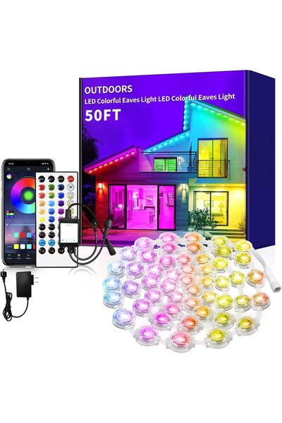 Generic وحدة تحكم لاسلكية بتقنية الأشعة تحت الحمراء RGB، 44 مفتاحًا، تعمل بجه...