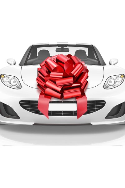 Generic Huge Car Bow (Red, 18 inch), Big Gift Wrapping Bow for Large Gift Dec...