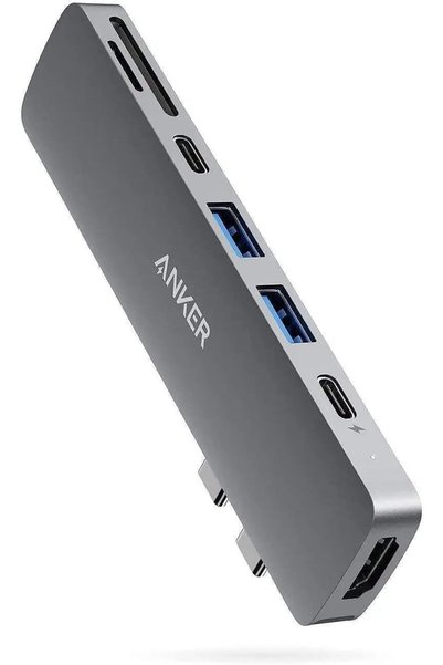 Generic محول USB-C متعدد المنافذ PowerExpand Direct 7-in-2 لأجهزة MacBook - م...