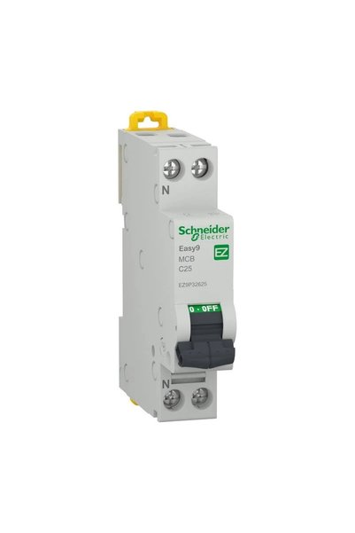 Schneider Electric Întrerupător automat 1P+N Schneider 25A Easy9 modular EZ9P...