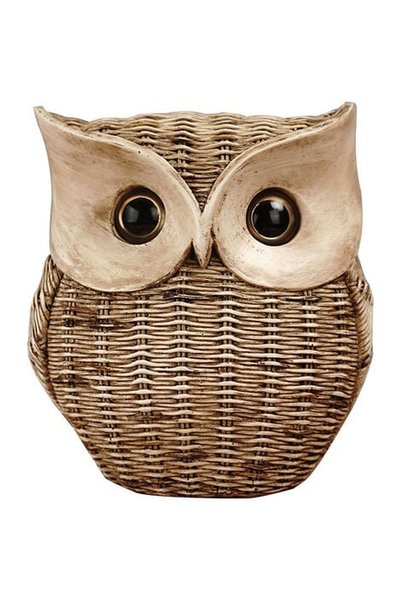 Noonedibs Statuie bufniță MAGIC Decor de casă, figurină bufniță pentru decor ...