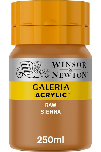 Generic جاليريا أكريليك راو سيينا 250 مل، أنبوب ذو قوام متجانس، لا يتلاشى، تغ...