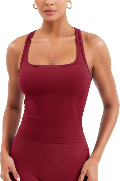 Generic CoreFlex Racerback Workout Tank Tops for Women