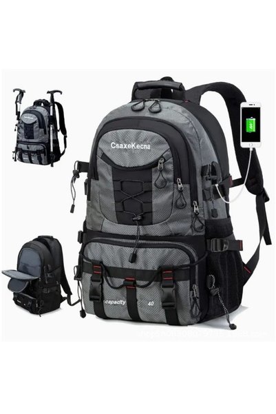 DAMUR Rucsac de alpinism multifuncțional, Inovație, Capacitate 36-55 L, Călăt...