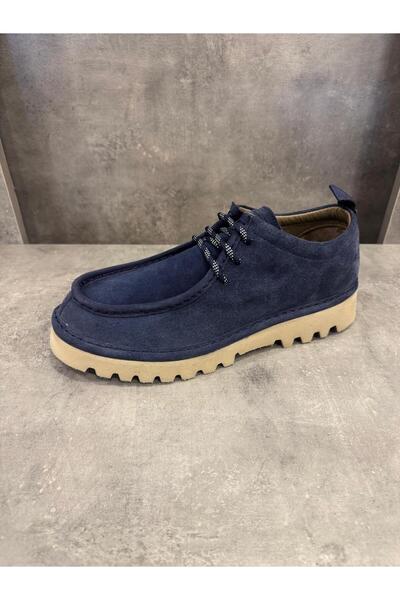 MARCOMEN Genuine Leather Suede Casual Shoes