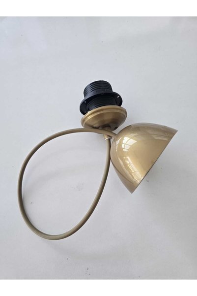 Asenya Kablolu Duy 1 adet Gold Eskitme Rengi Sarkıt Avize Duyu -E27 DUY 40 cm...